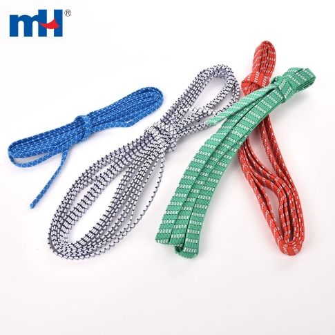 Double-Layer Flat Braided Elastic Cord