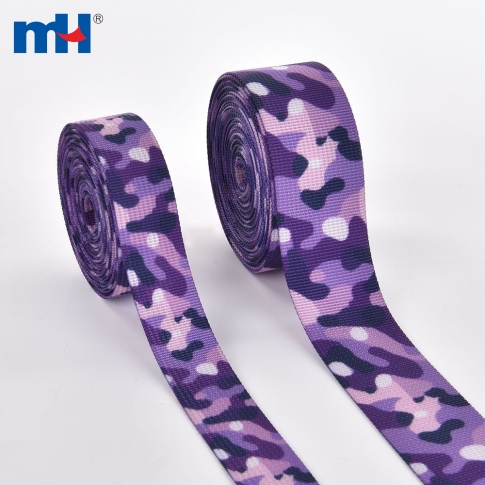 37mm 25mm Printing Imitation Nylon Tape in Purple