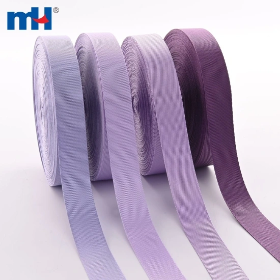 Purple Microgroove Imitation Nylon Tape